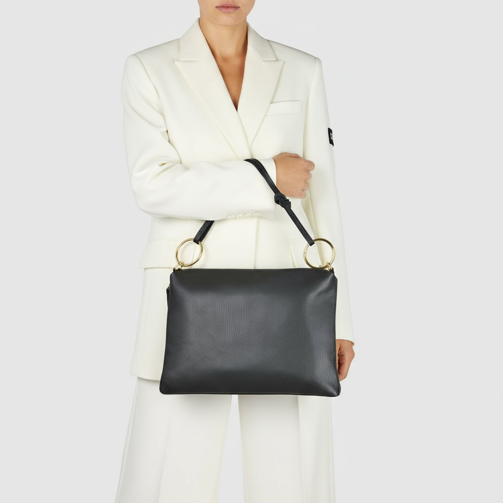 Calf Leather Shoulder Bag 171551
