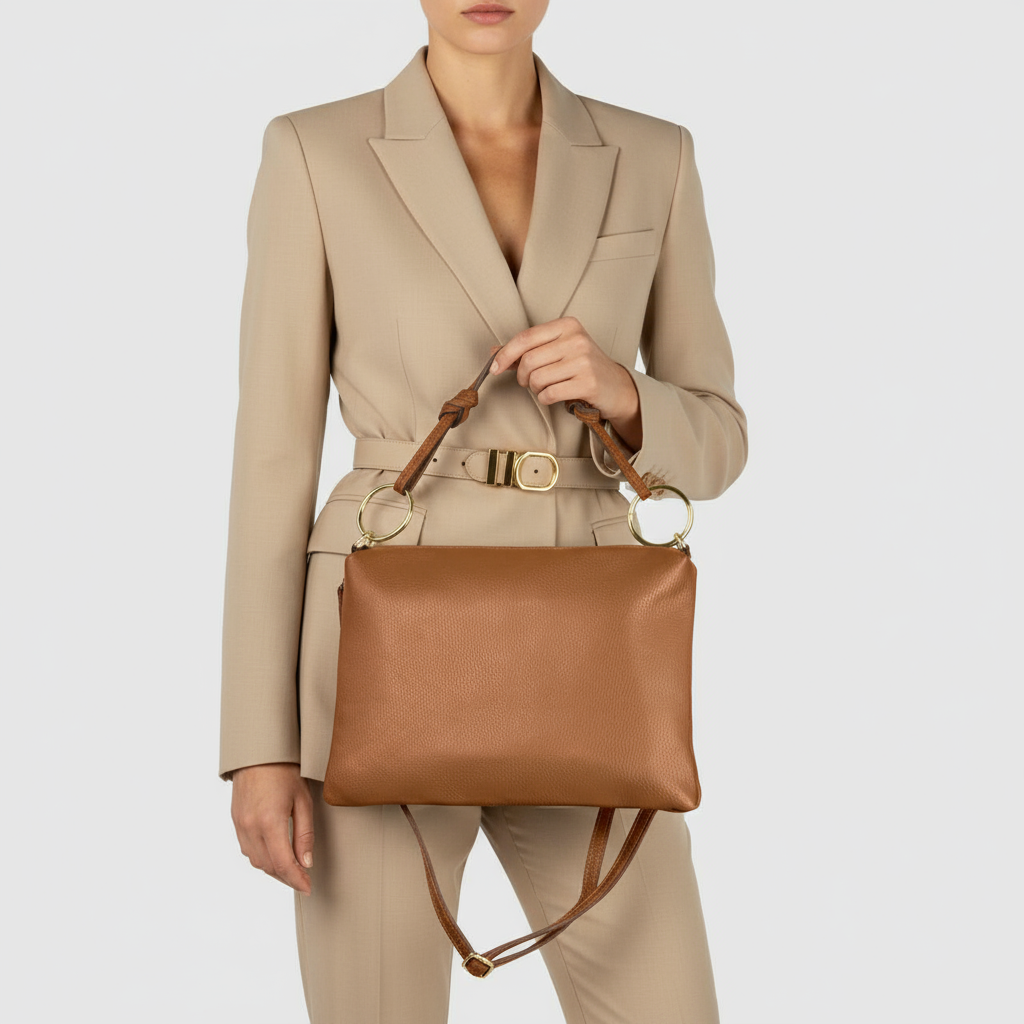 Calf Leather Shoulder Bag 171551
