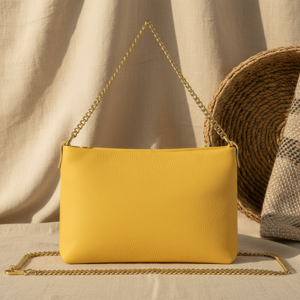 Calf Leather Crossbody Bag 101315