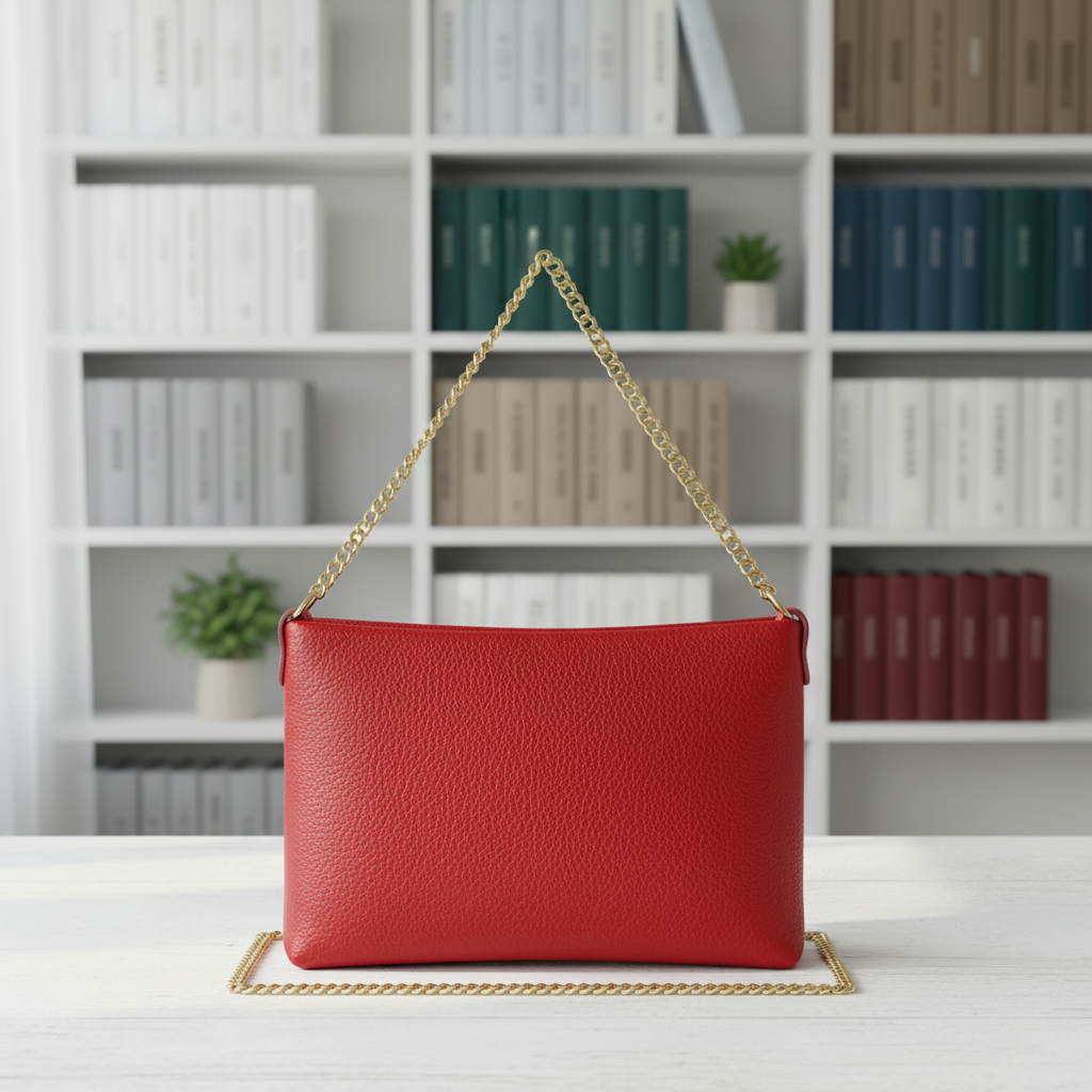 Calf Leather Crossbody Bag 101315