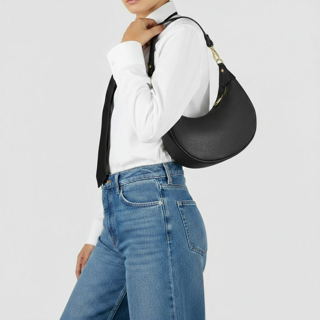 Calf Leather Shoulder Bag 222024