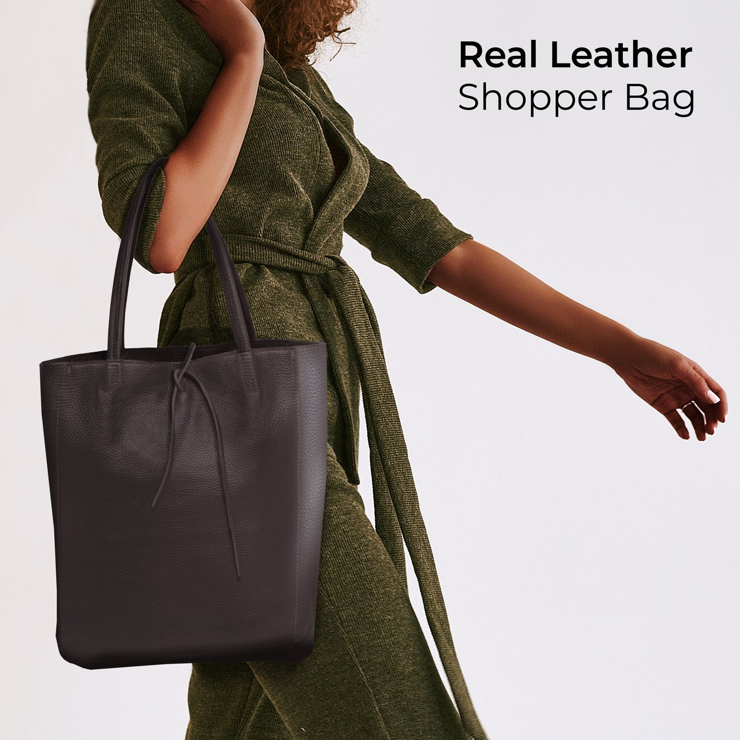 Calf Leather Tote Bag 201718