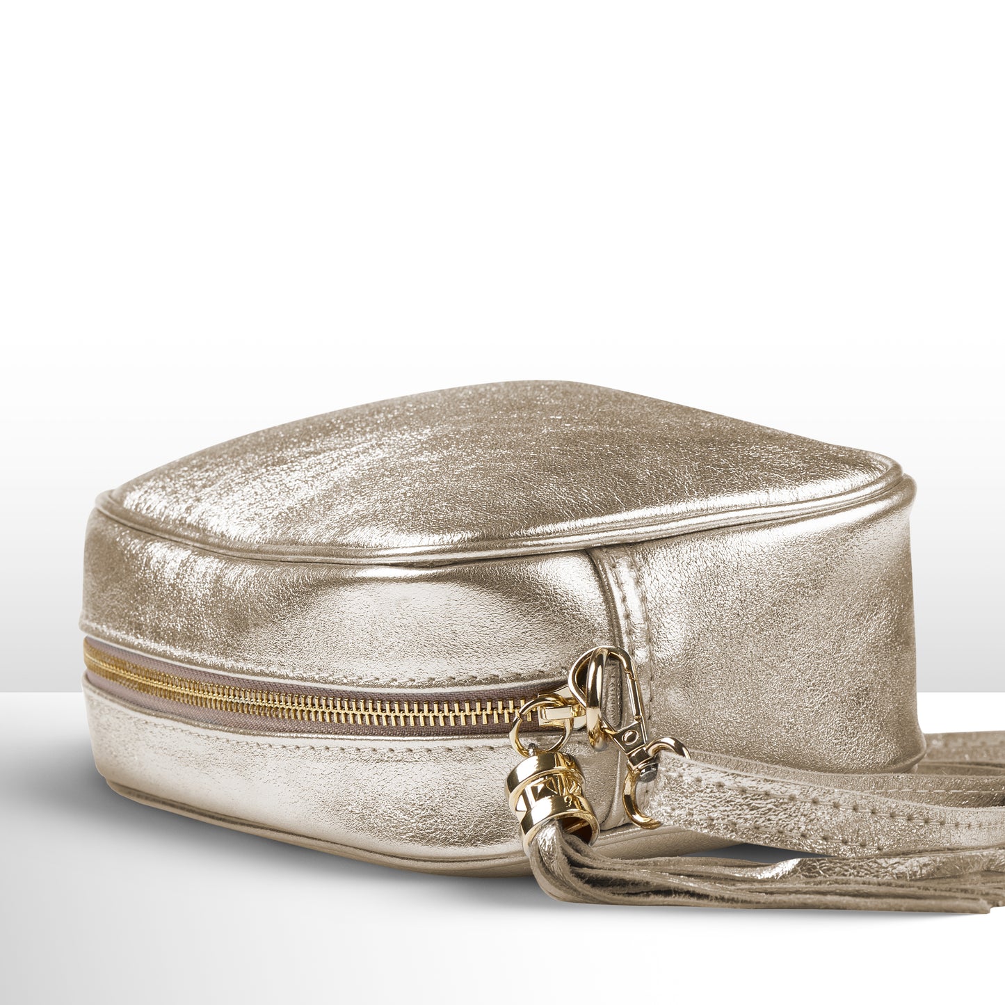TAKEASY Gleam Suede Crossbody Bag 231302