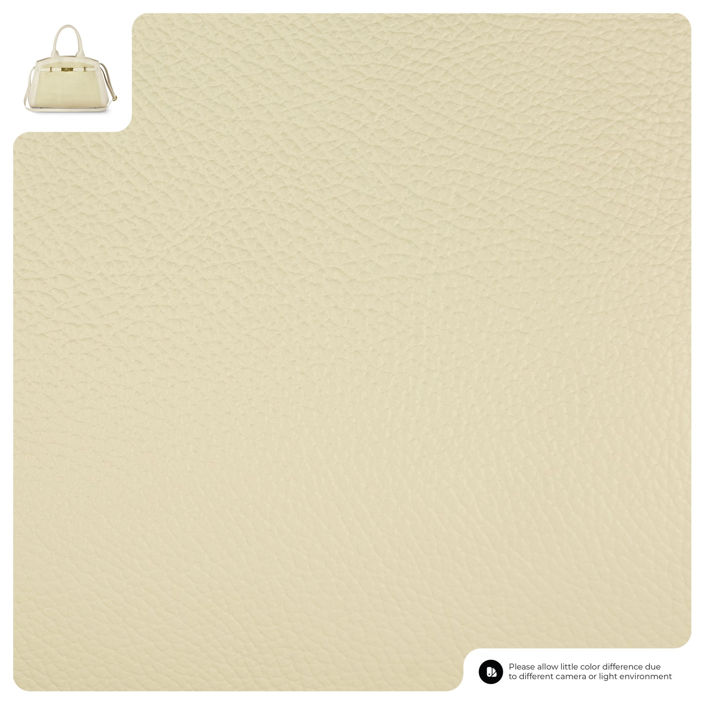 Calf & Suede Leather Top-Handle Bag