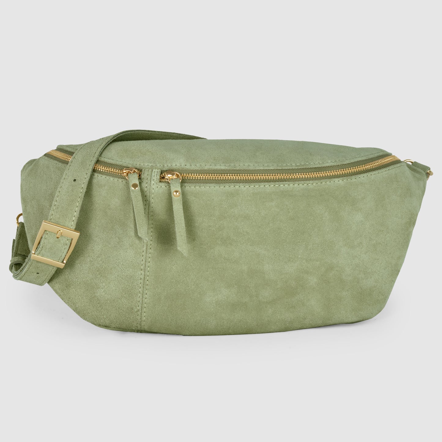 Suede Leather Crossbody Bag 211955