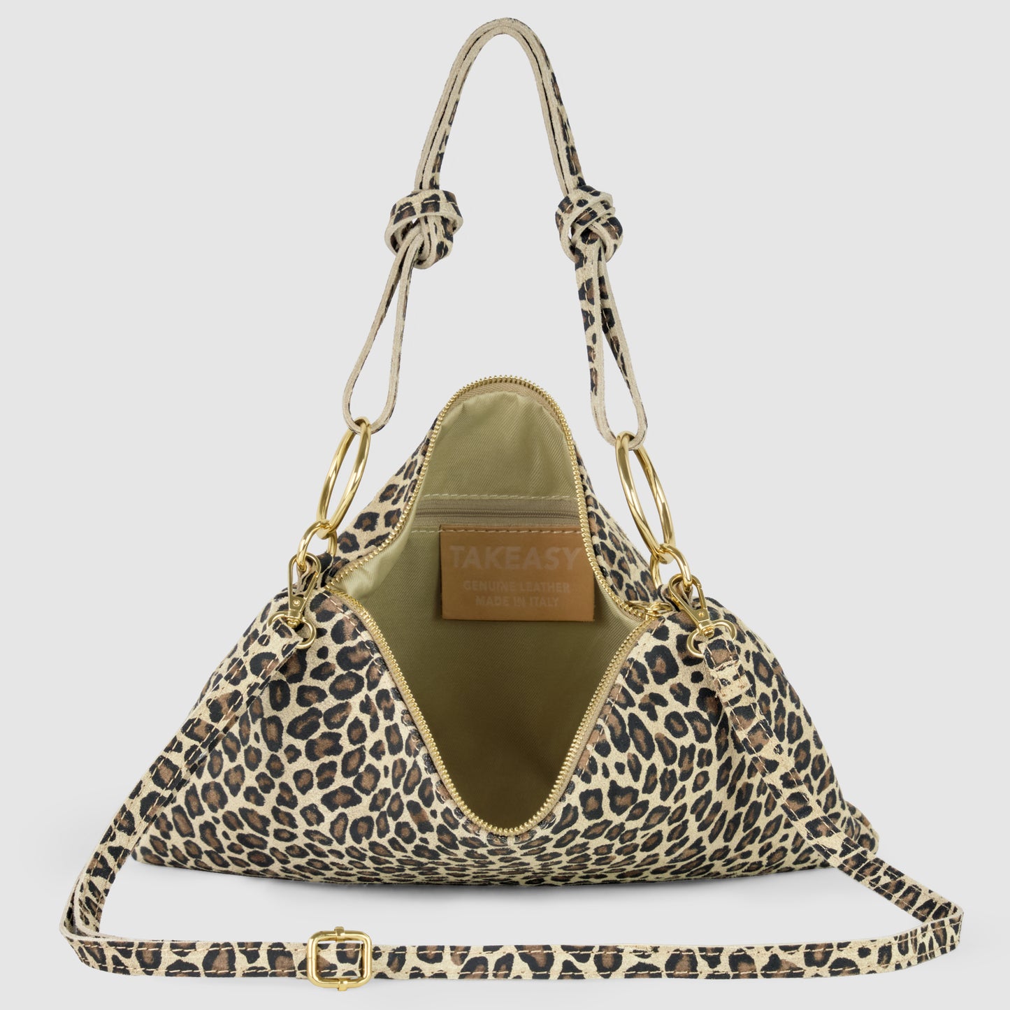 Suede Leather Shoulder Bag 171551