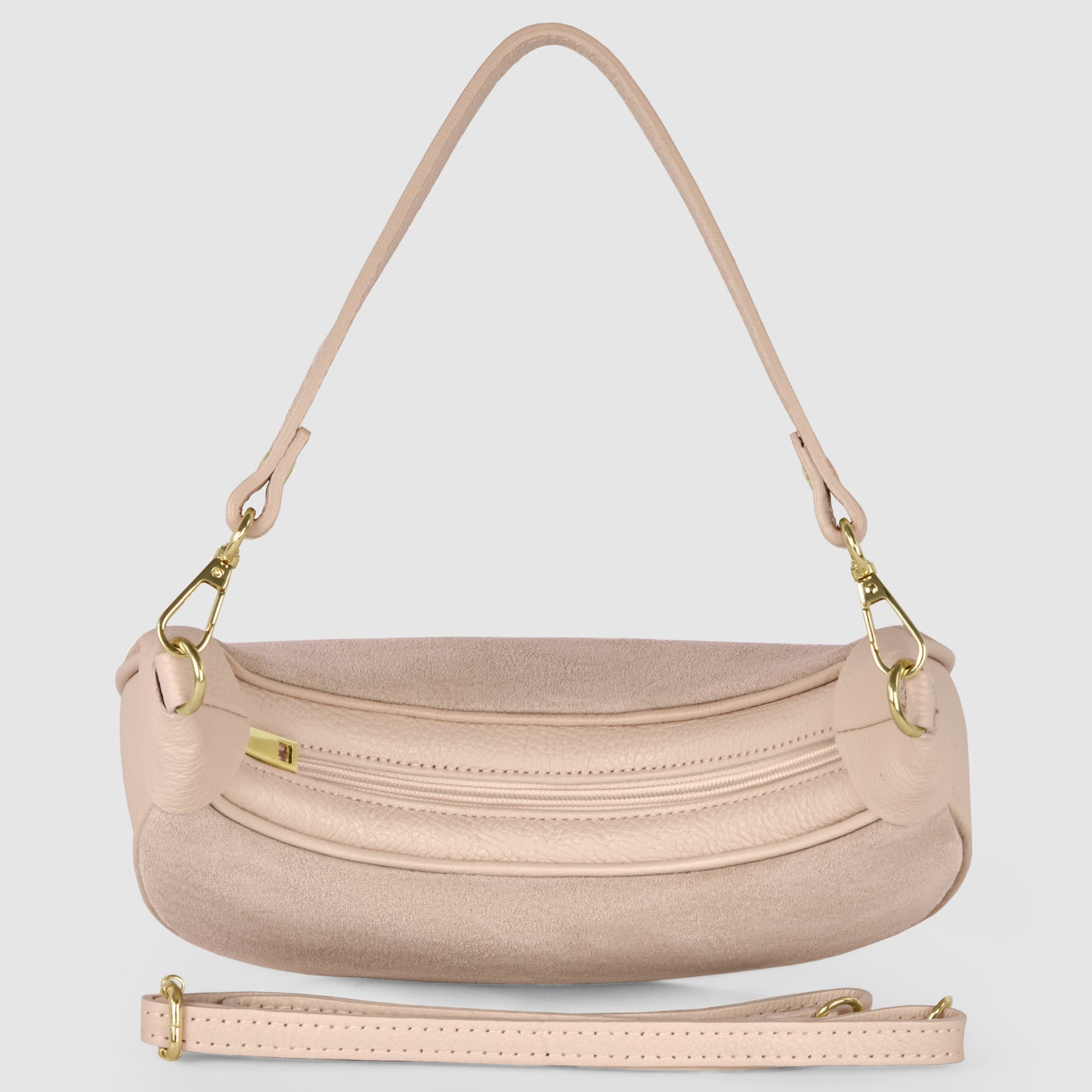 Suede Leather Shoulder Bag 222024