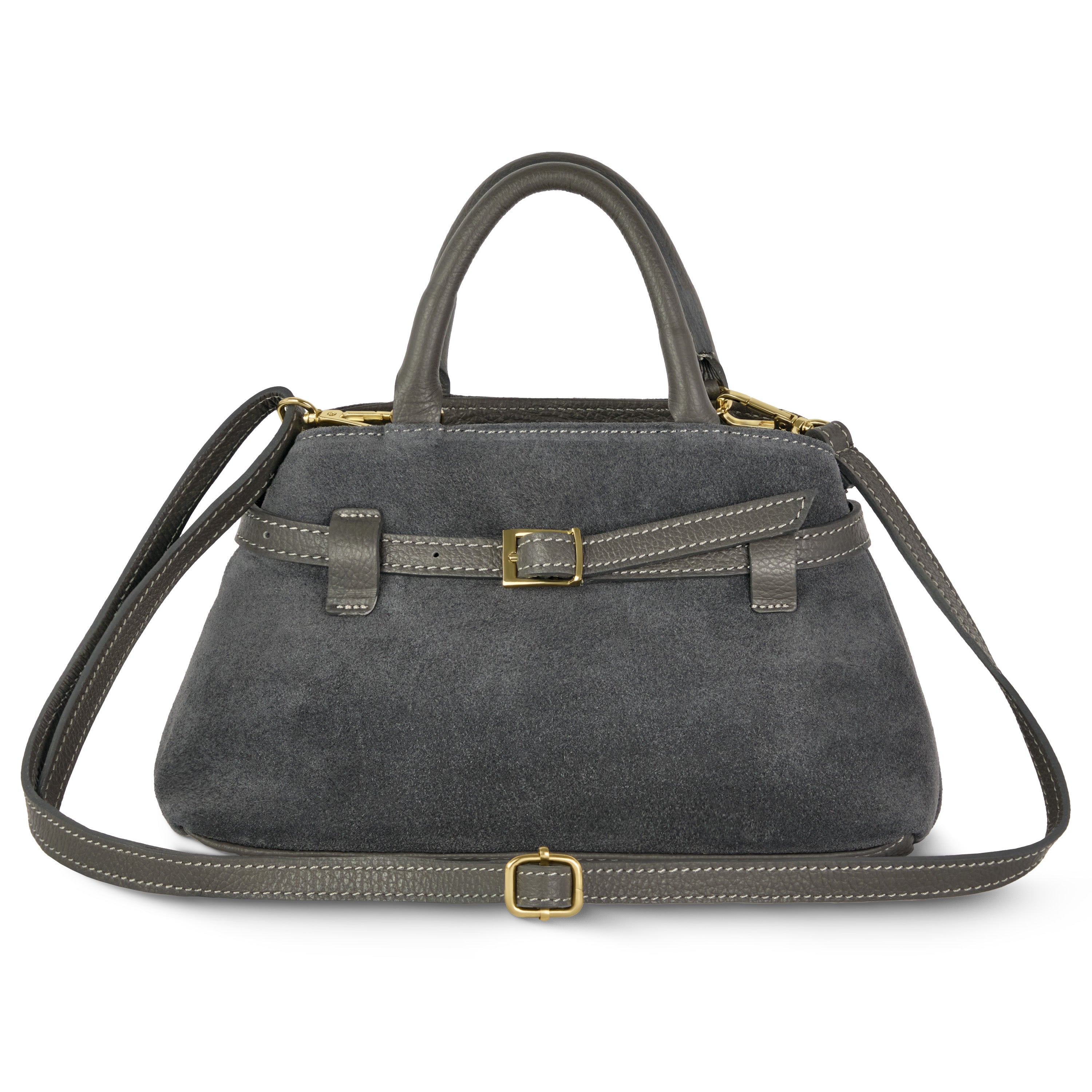 Italian Genuine Leather & Suede Top-Handle Bags | TAKEASY Collection