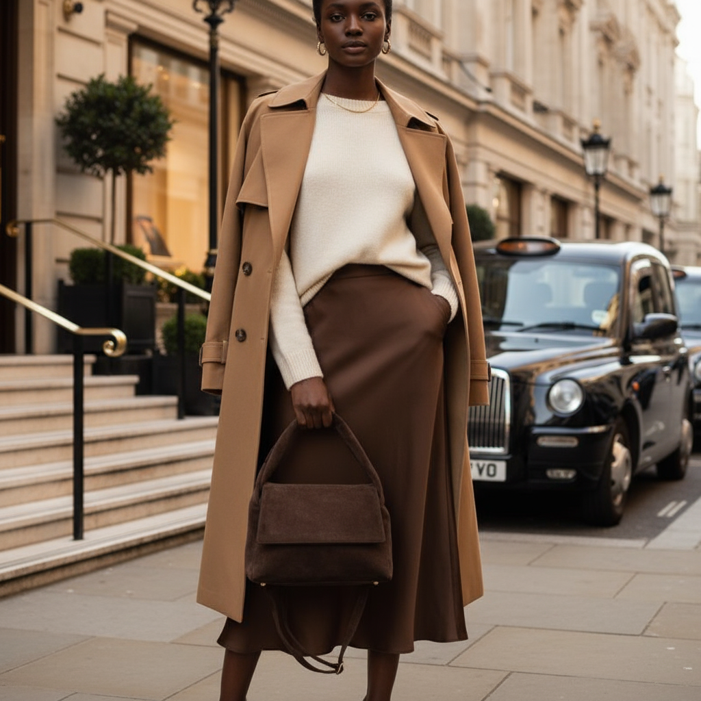 Suede Leather Top-Handle Bag 262495