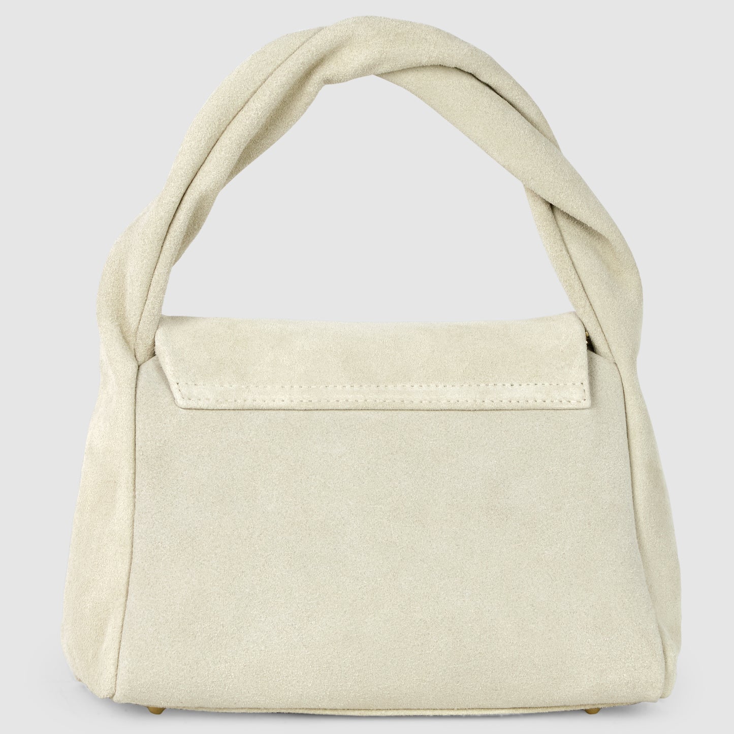 Suede Leather Top-Handle Bag 262495