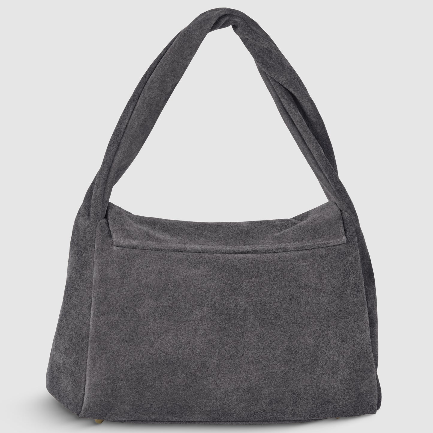 Suede Leather Top-Handle Bag 262495