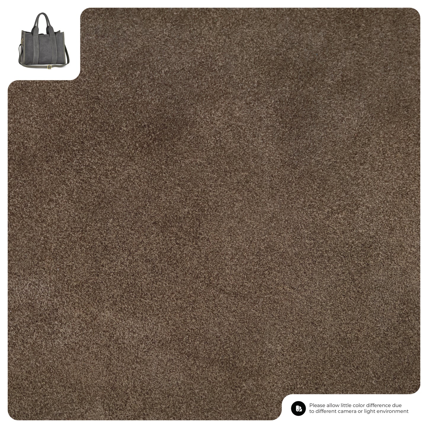 Suede Leather Tote Bag 282611
